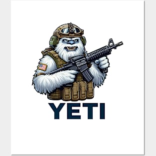 Tactical Yeti Posters and Art